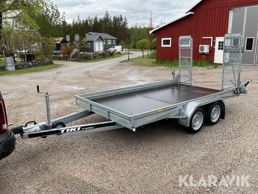 Maskintrailer Tiki-Treiler TP365-DRB