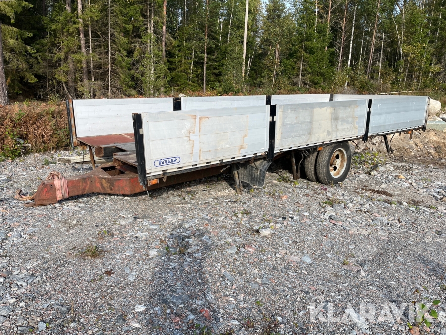 Flak till kranbil Tyllis