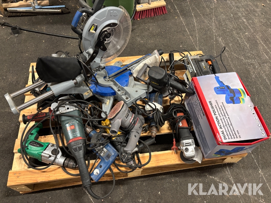 Diverse byggmaskiner