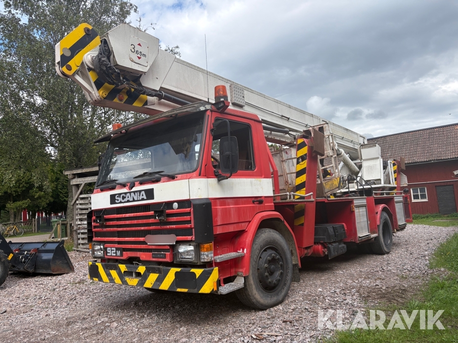 Billift Bronto 22-2T1 lastbil Scania G 92 M 4X2 50