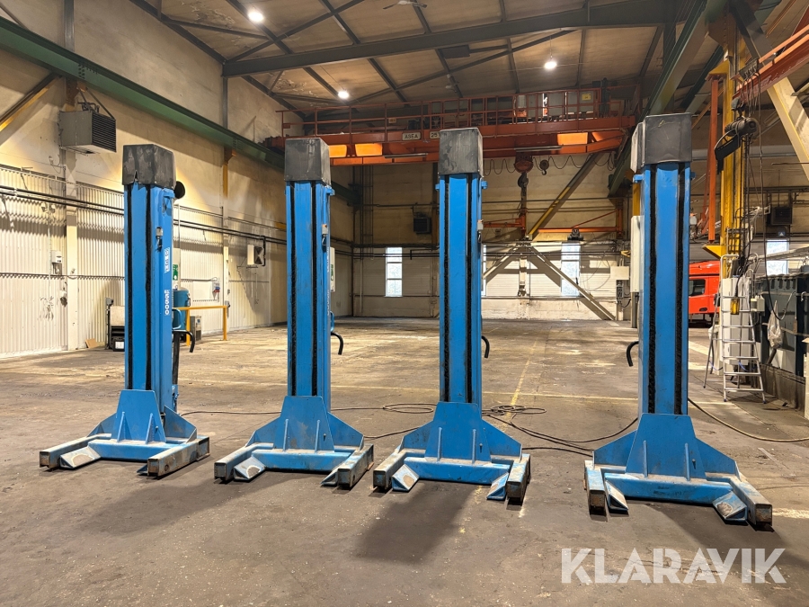 Mobil  fordonslift OMCN 955 4 st