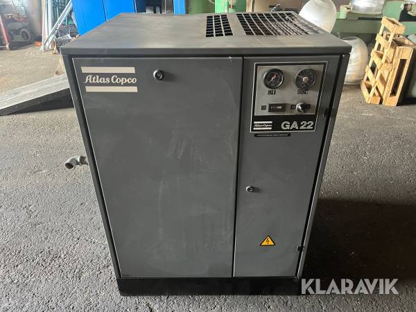 Skruvkompressor Atlas Copco GA 22