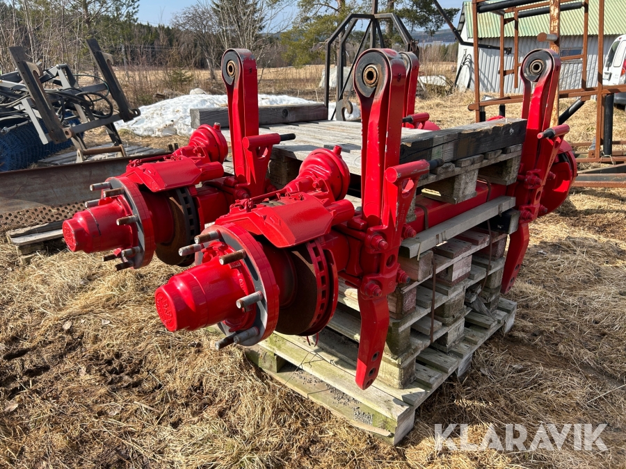 10-tons axlar BPW Eco Plus 2st