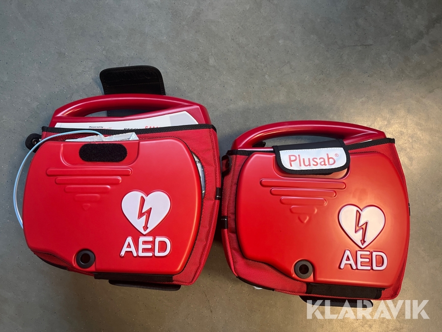 Hjärtstartare 2 st Plusab