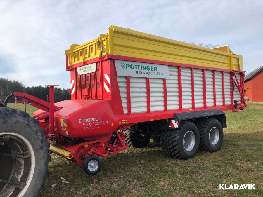 Hackvagn Pottinger Europrofi 5510 Combiline 