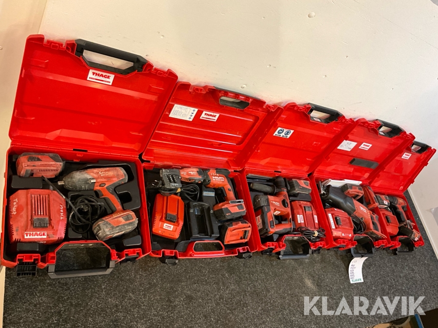 Handverktyg Hilti 5st