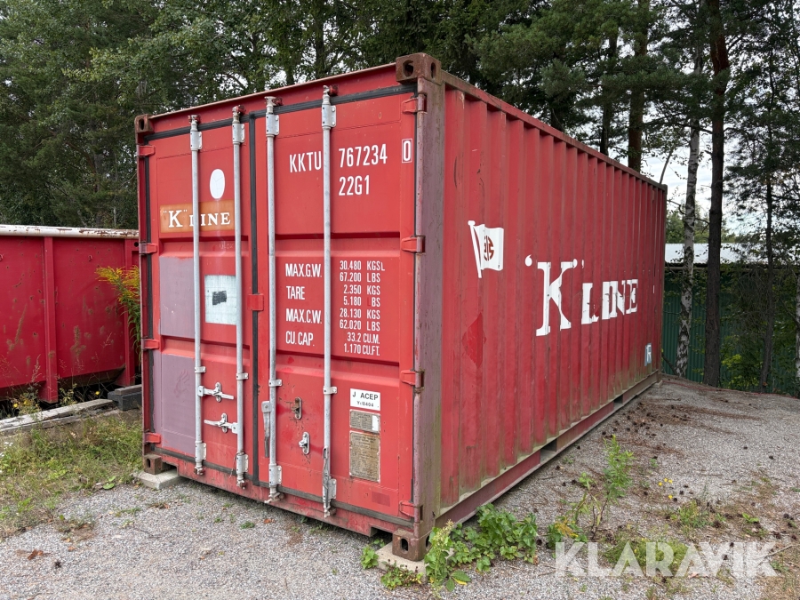 20 fot ISO-container K Line 22GI