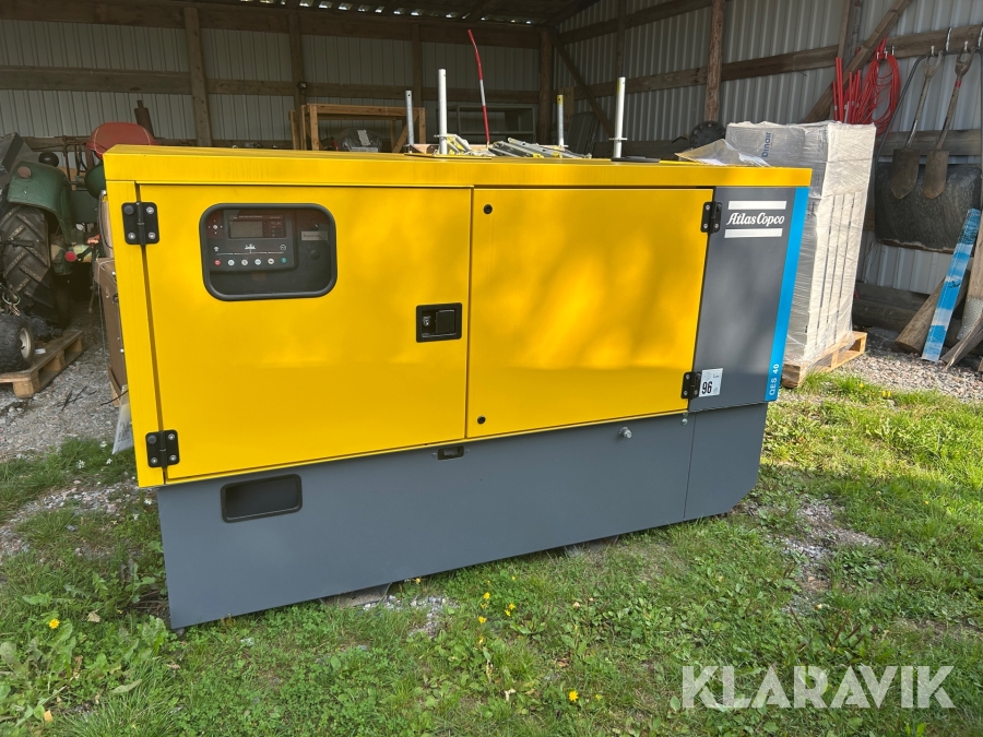 Elverk Atlas Copco QES 40 Reservkrafts generator