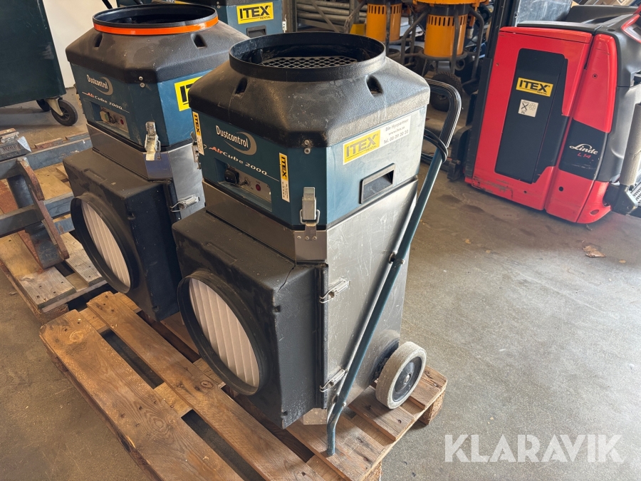 Luftrenare Dustcontrol AirCube 2000