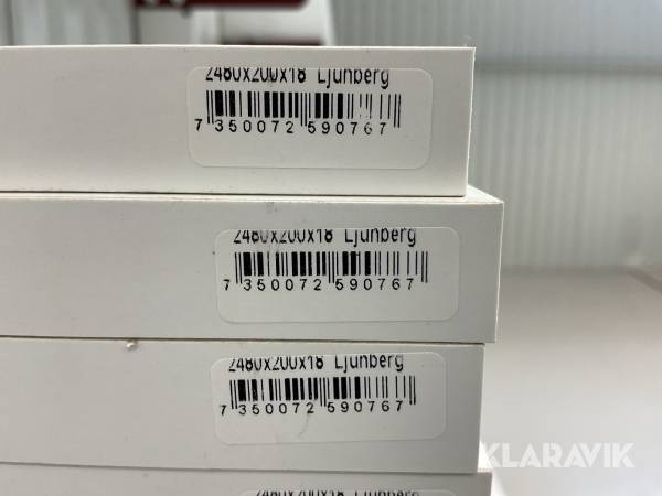 Hyllplan Ljungberg 2480x200x18 5st