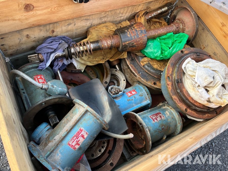 Diverse traversdelar Hvilan