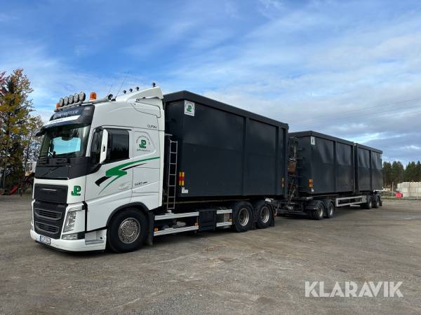 Lastväxlare Volvo FH62TR 500 I-save med kran