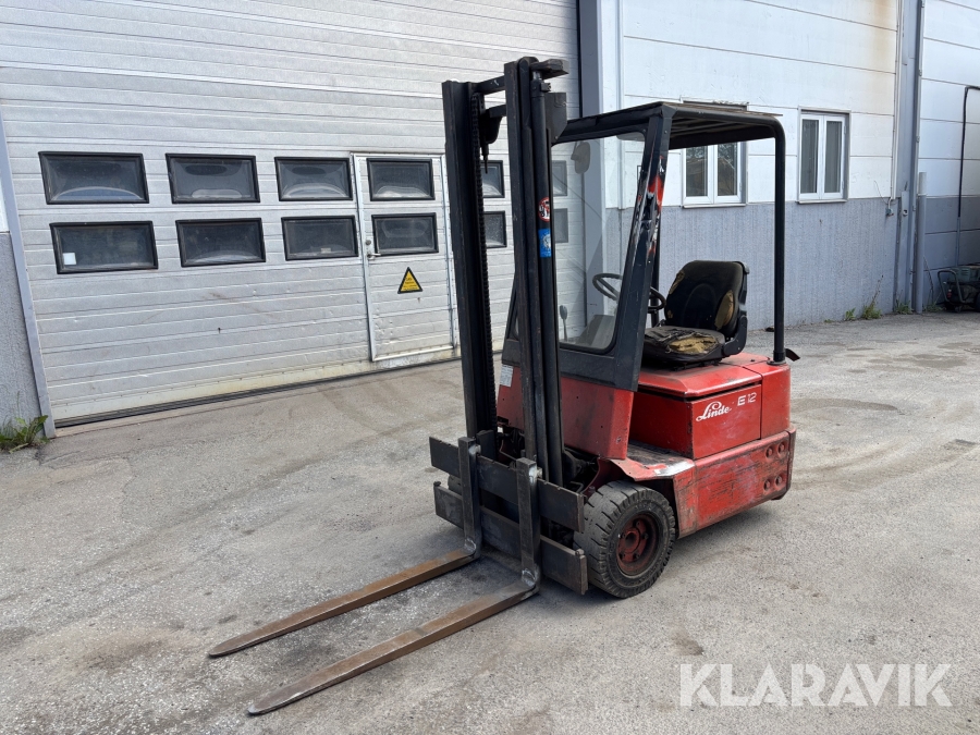 Motviktstruck Linde E12 1200 kg