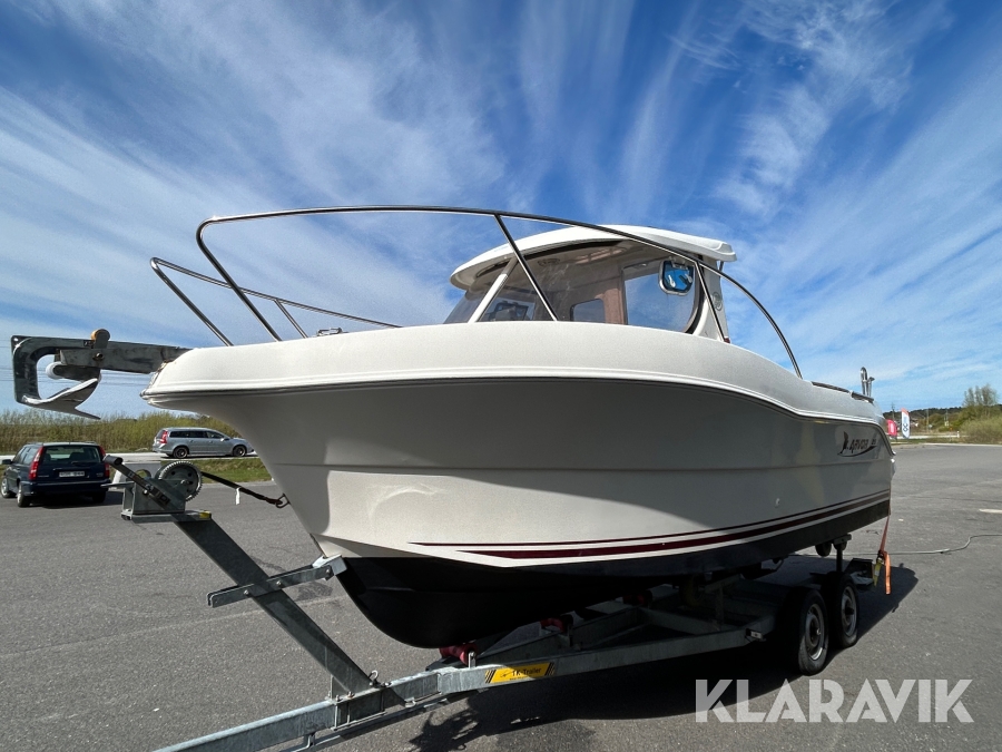 Kabinbåt Arvor 215 med vagn