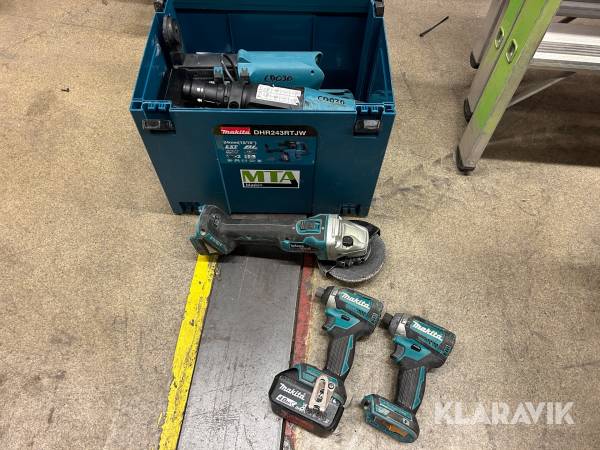 Parti med diverse maskiner Makita