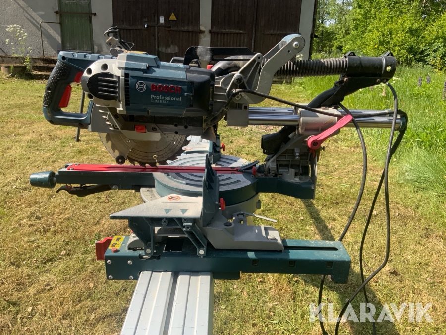 Kap och gersåg Bosch GSM8 SDE med bord GTA 3800