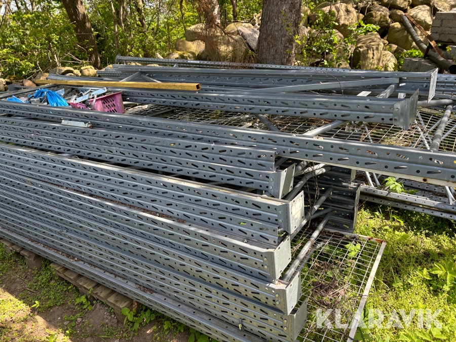 Pallställage galvat enbart 4,5 m gavlar -15 st