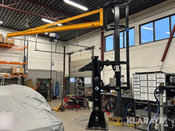 Svängpelarkran Abus / Techon LWSWL 5 m