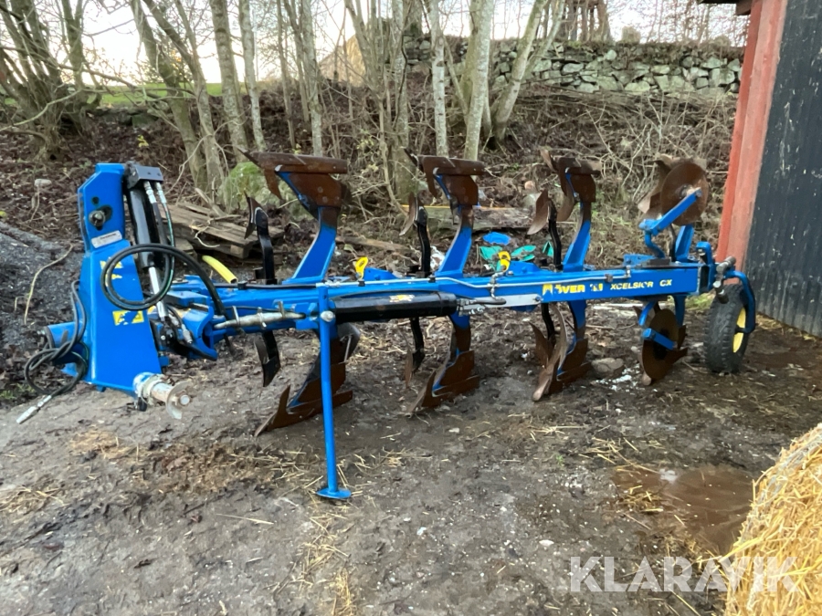 4-skärig växelplog Överum CX 490H