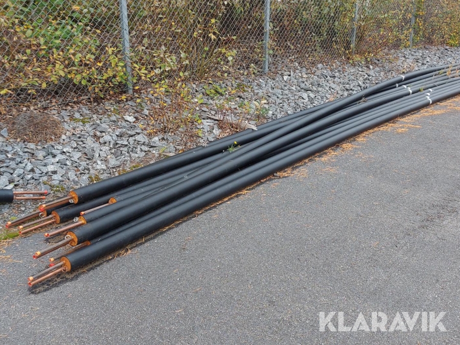 Fjärrvärmerör Uponor koppar med larm