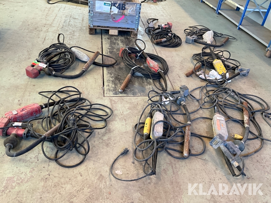 Stavvibrator 8st Swepac Och Atlas Copco