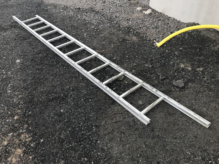 Utfällbar brandstege (ny)