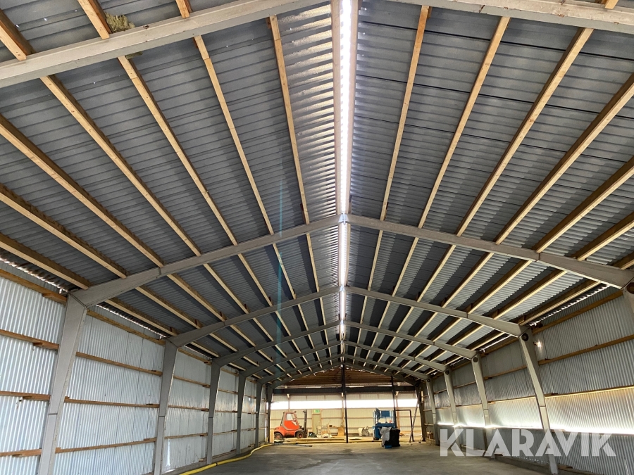 Industribyggnad 42x12 m Temahallen