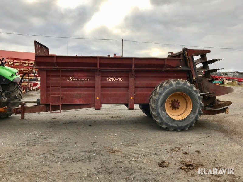 Fastgödselspridare Samson 1210-16 16 kubik