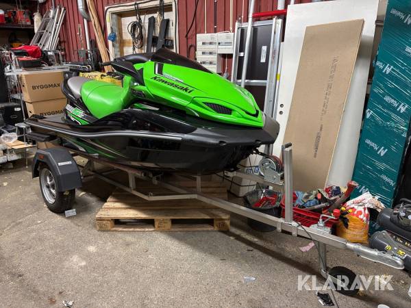 Vattenskoter Kawasaki Ultra 300X med 30 trailer