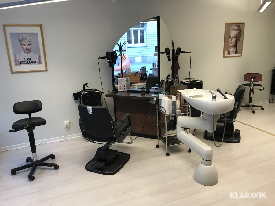 Hårsalong i sin helhet