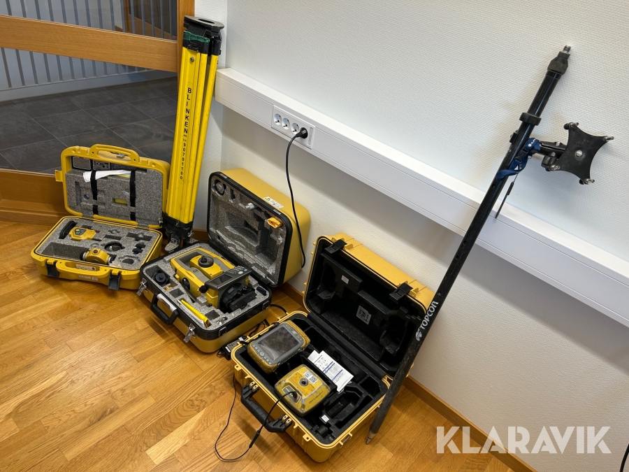 Totalstation Topcon PS-101A med GPS