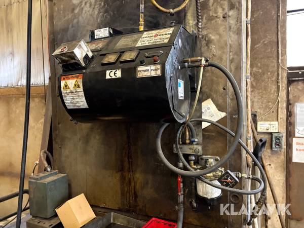 Alloljebrännare CleanBurn CB-500-CE 5W med pumpstation & flottör