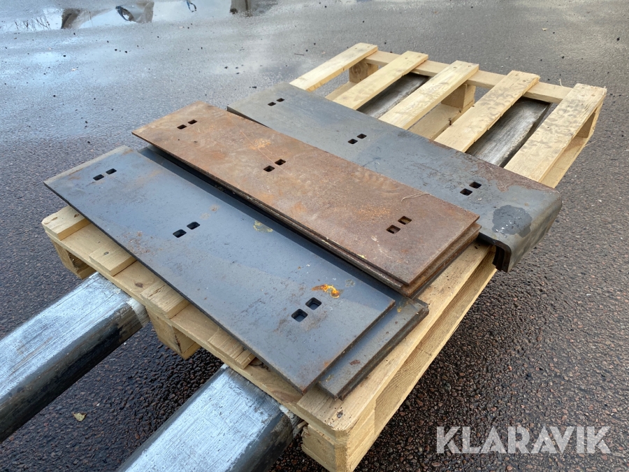 Slitstål till snöblad 17 st