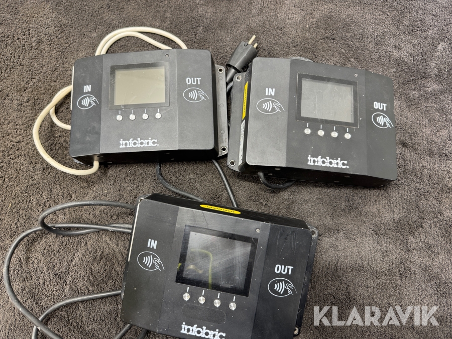 Närvaroregistreringsbox Infobric Regbox 240