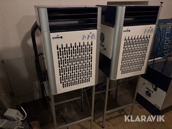 Torkrumsavfuktare El-Björn A 75 F/R med ställning 2st