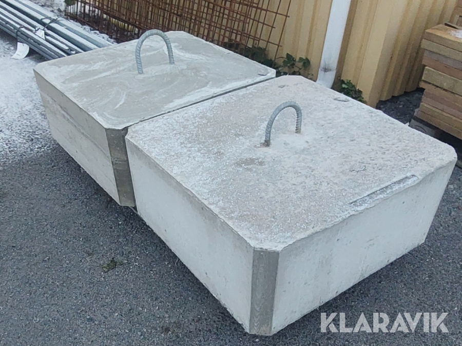Ankarsten av betong 2st