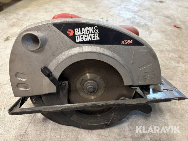 Cirkelsåg Black & Decker KS64 med elkabel