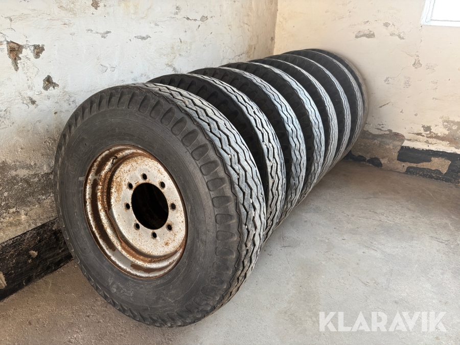 Vagnshjul Gisebo 12-22.5 8st