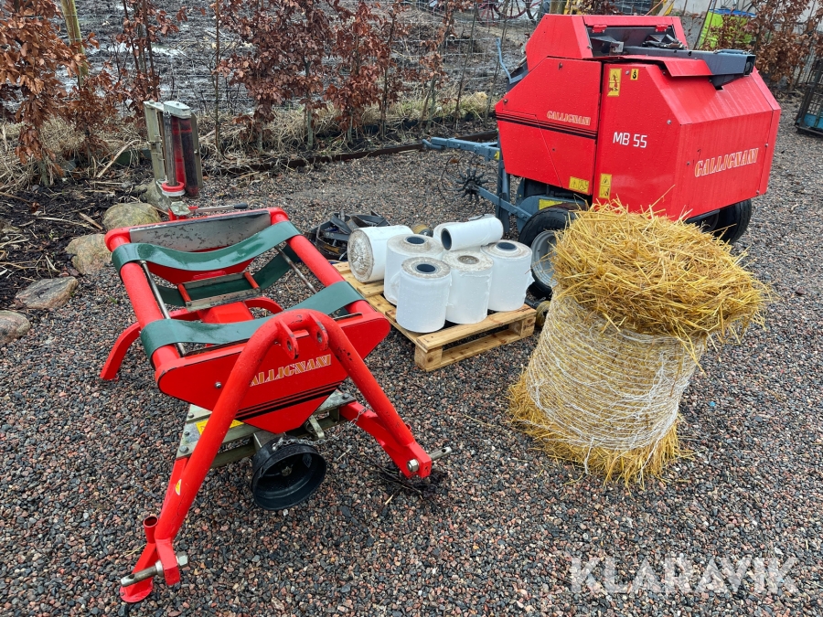 Minibalpress och inplastare Gallignani MB55