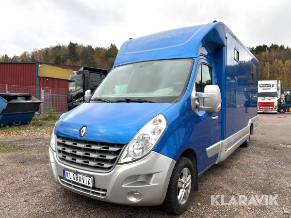 Hästtransport Renault Master