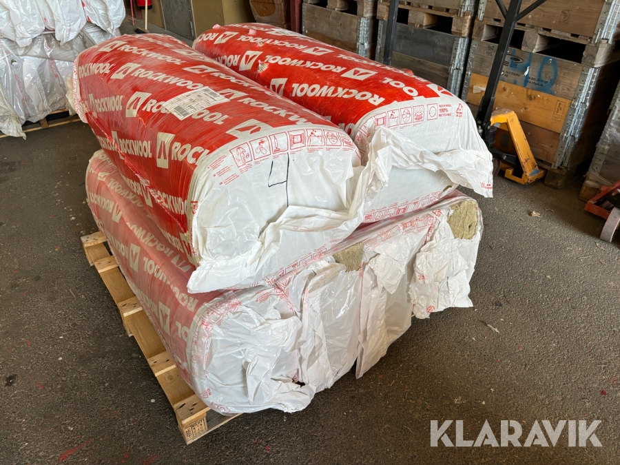 Isolering Rockwool Stålregelskiva 37 - 6 paket
