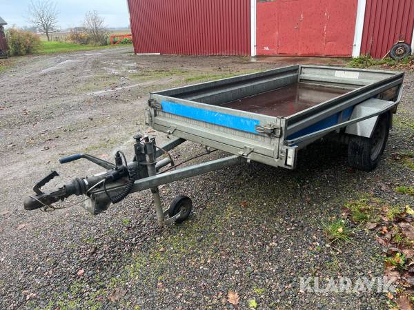 Personbilssläp Trailergruppen L 1000 Nybesiktigad