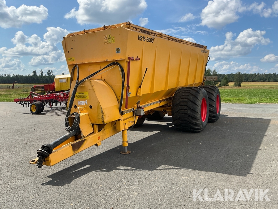 Gödselspridare Hillspridare HS15-2000