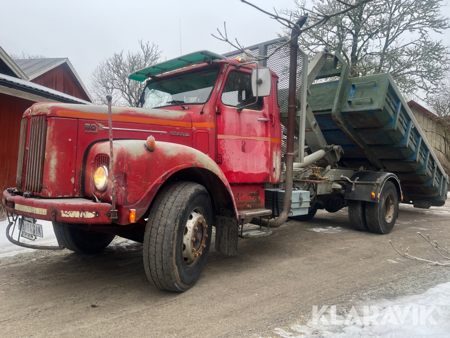Veteranlastväxlare Scania L 80 S Förlängd