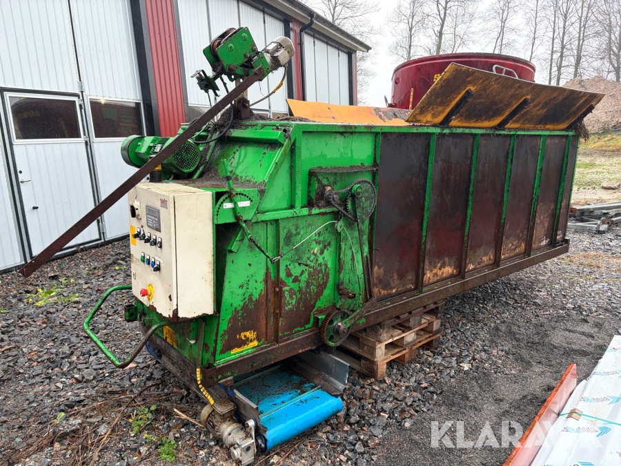 Fodervagn Huma RA.135 med tidsautomatik