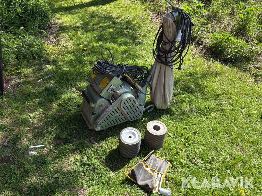 Golvslip Lägler Hummel 2 extra valsar och en spännvals