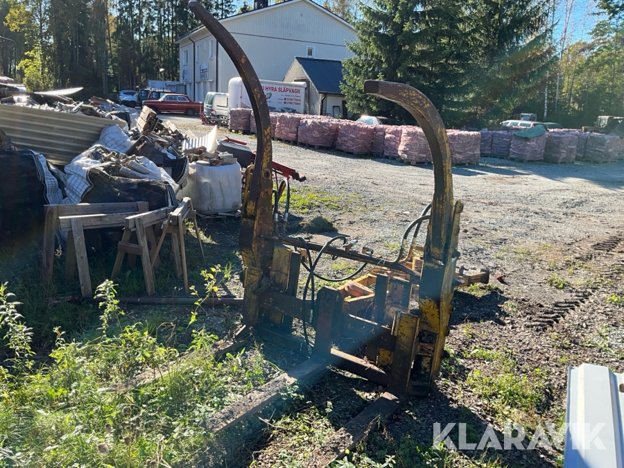 Gaffelställ med timmergrip