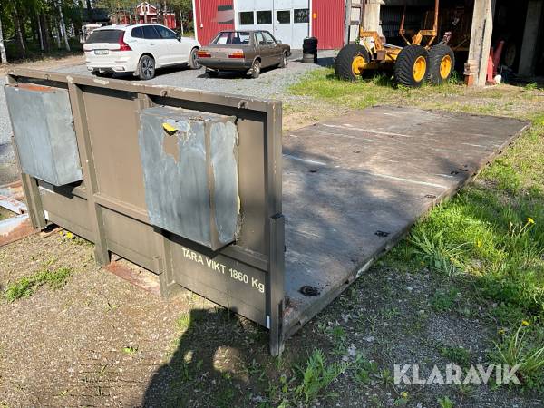 Flak PLS med containerlås