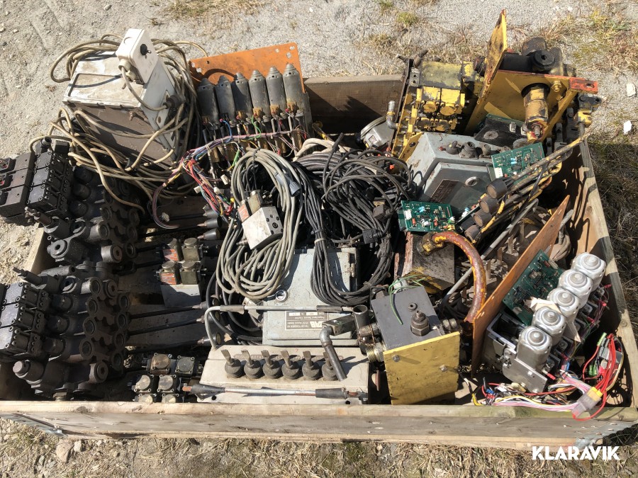 Diverse hydraulik delar 