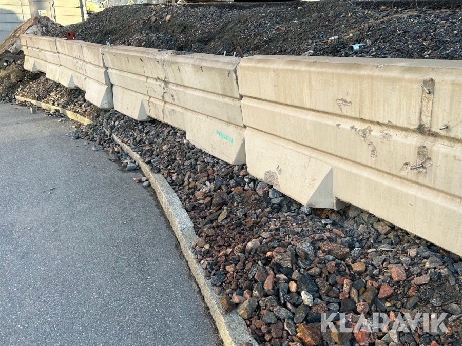 Betongbarriärer GP-Link 14 st